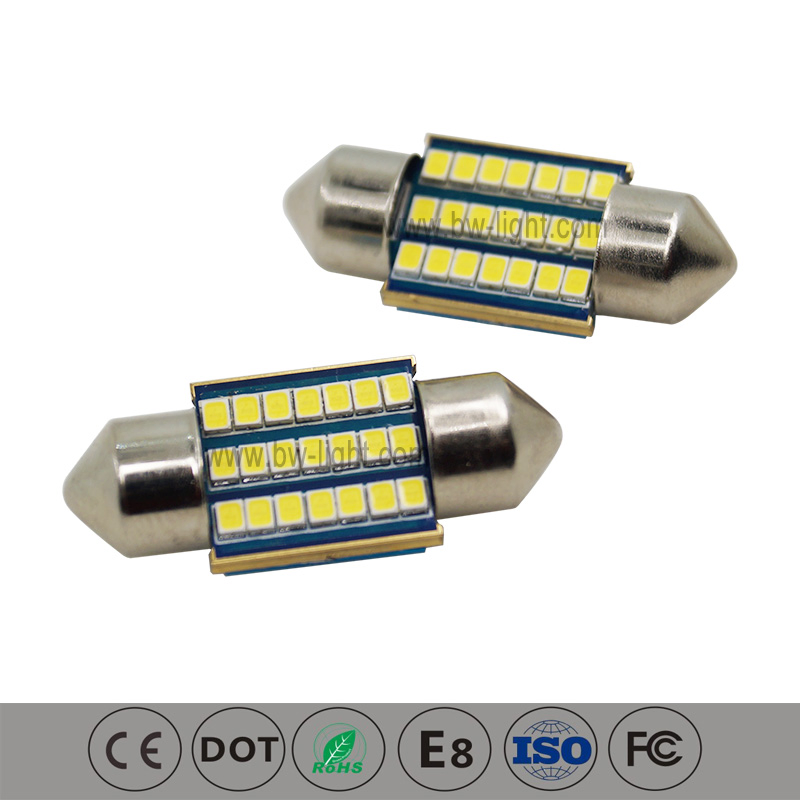 Светодиодная лампа для номерного знака 31mm Festoon (S85-31-021W2016PA)