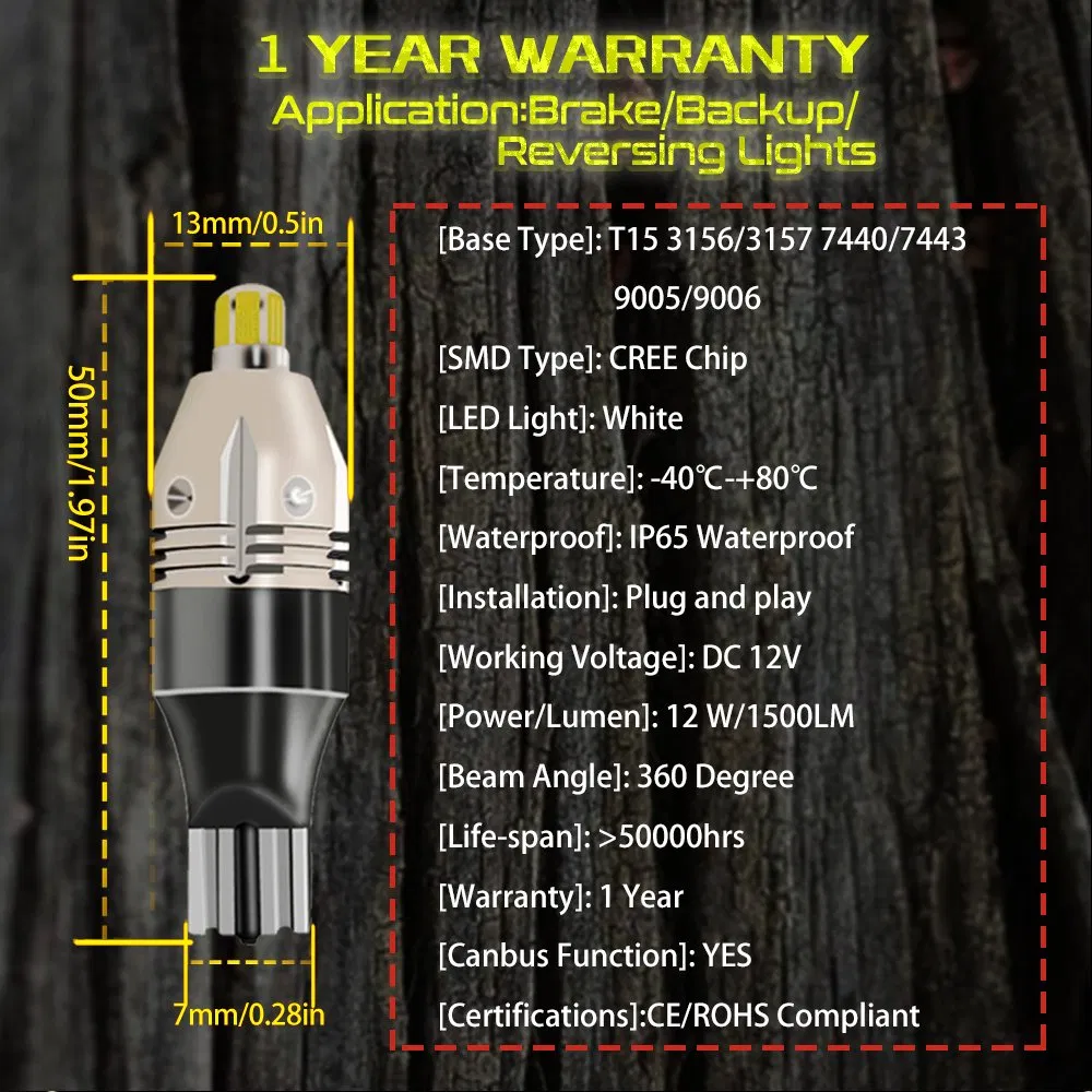 Светодиодная лампа 360 LED 35W 1500lm для авто