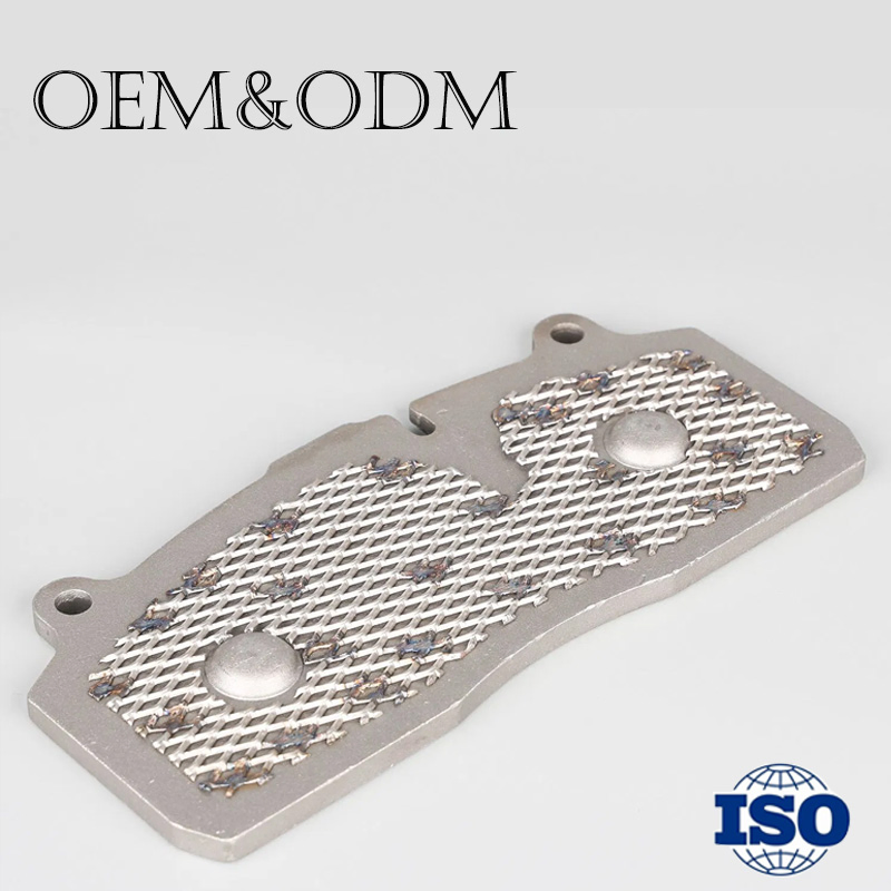 Тормозная колодка D2337 с металлической пластиной