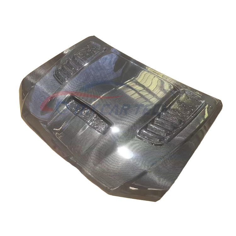 Carbon Fiber Engine Hood Bonnet for Dodge Ranger