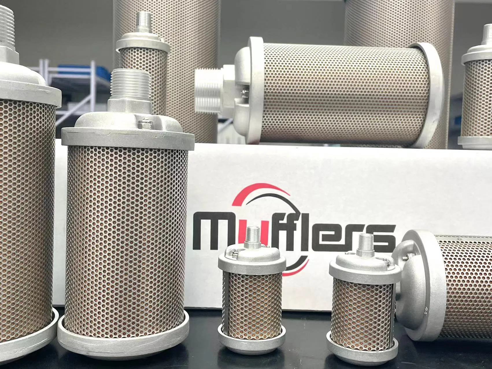 Глушитель пневматический для компрессора и дрели