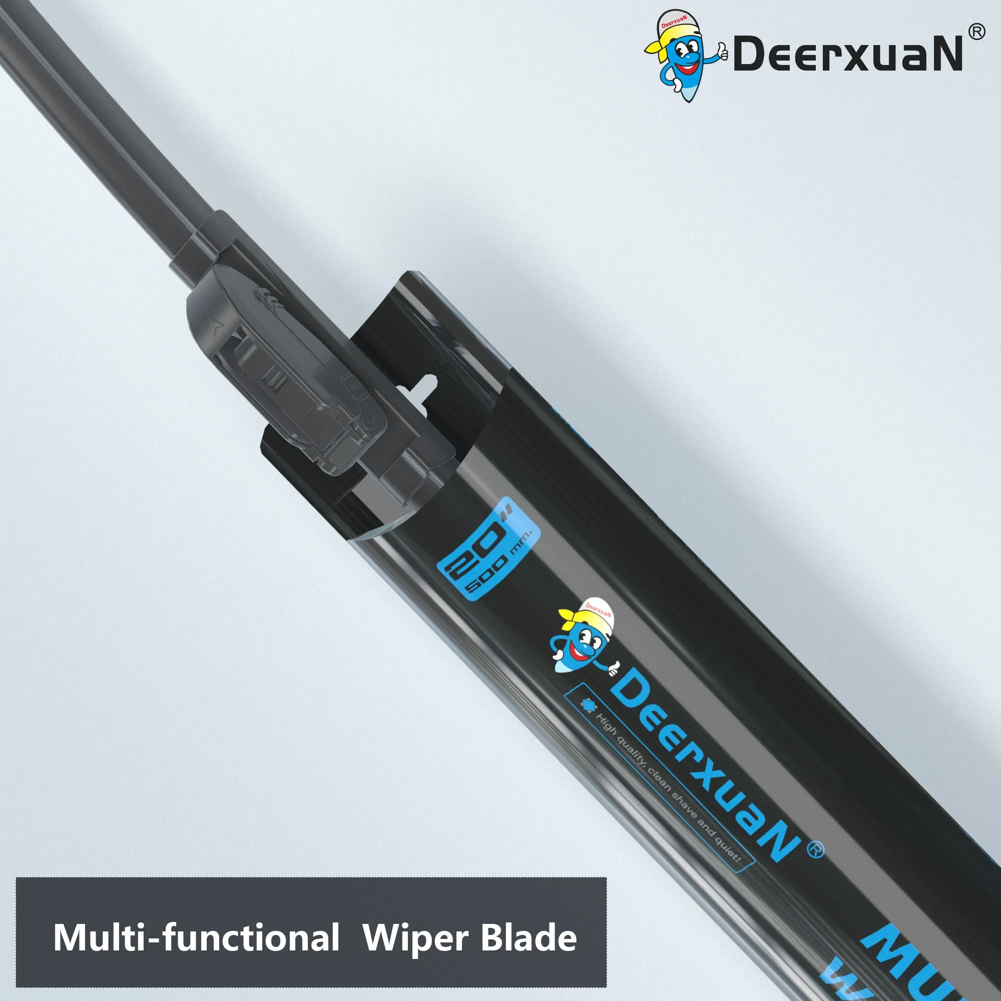 Deerxuan S169y Car Windshield Soft Universal Flat Wiper Blade