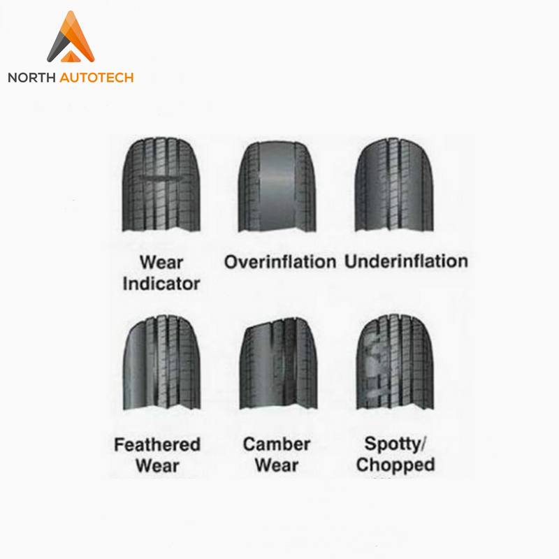 St175/80r13 6-Ply Radial Tire on White Spoke Wheel 5X4.5" Tyre Rim Assembly