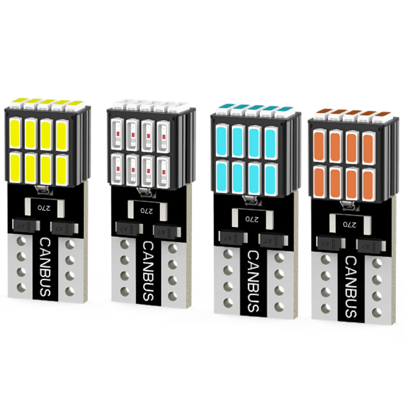 Светодиодная лампа T10 W5W 18SMD для салона авто, 12V
