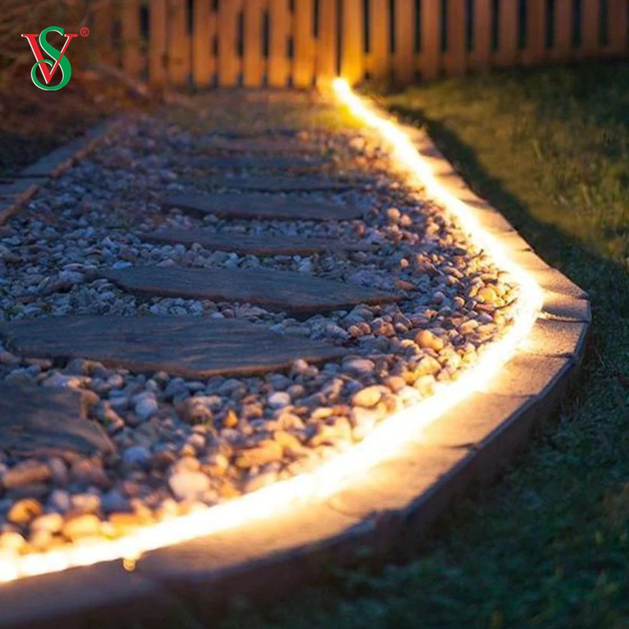 Outdoor Landscape Decoration LED Rope Light for Garden Courtyard Lighting