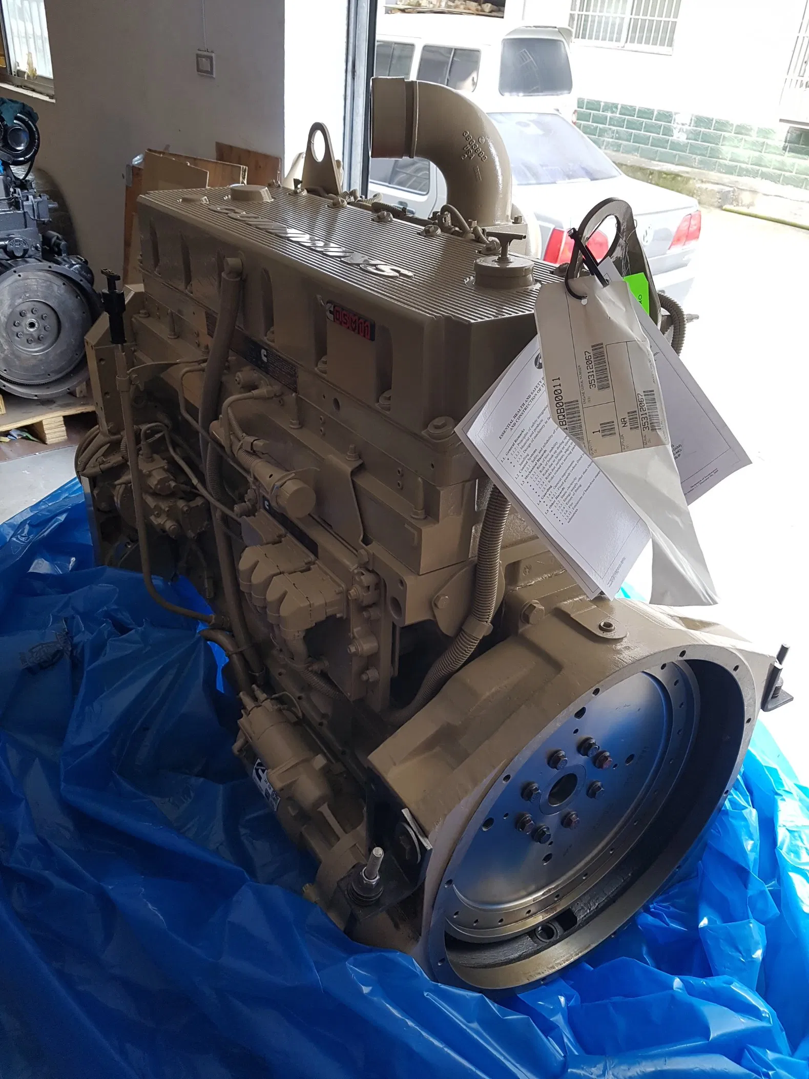 Дизельный двигатель Cummins ISM11 M11 QSM11 299кВт