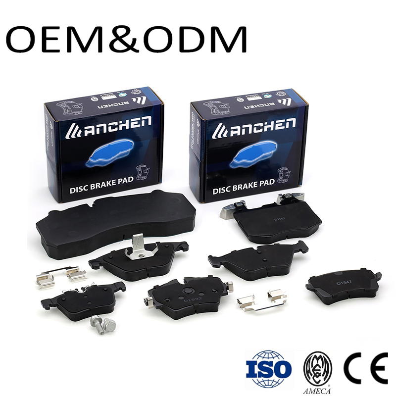 Auto Car Parts Wholesale Front Semi-Metal Ceramic Rear Disc Brake Pad