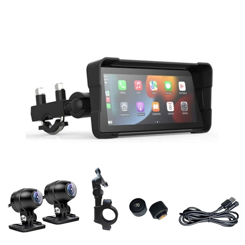 6-дюймовый GPS навигатор с Android Auto и CarPlay для мотоцикла