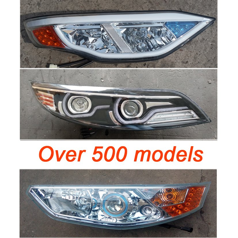 24V Bus Light LED Lamp Vehicle Lighting Parts Bus Head Light Front Lamp for Kinglong Higer Irizar Bus