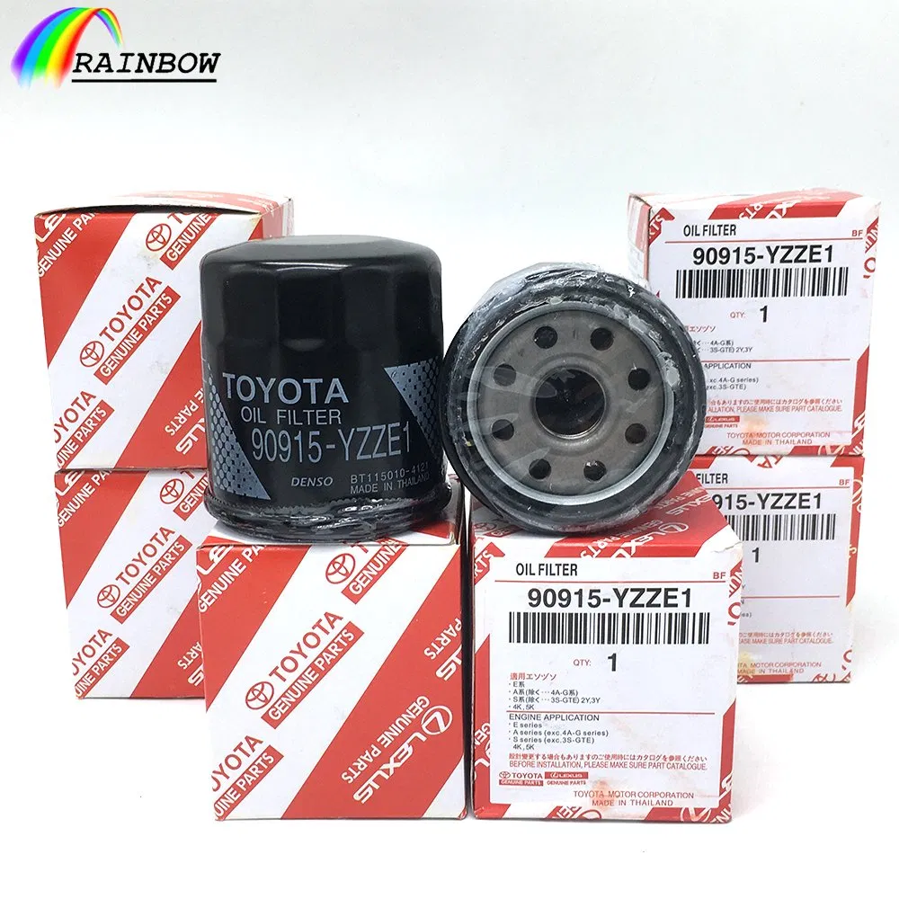 Free Sample Wholesale OEM Car Air Fuel Lube Water 90915-Yzze1 Element Oil Filter for Toyota Nissan Honda Hyundai KIA VW Ford Chevrolet Hino Isuzu