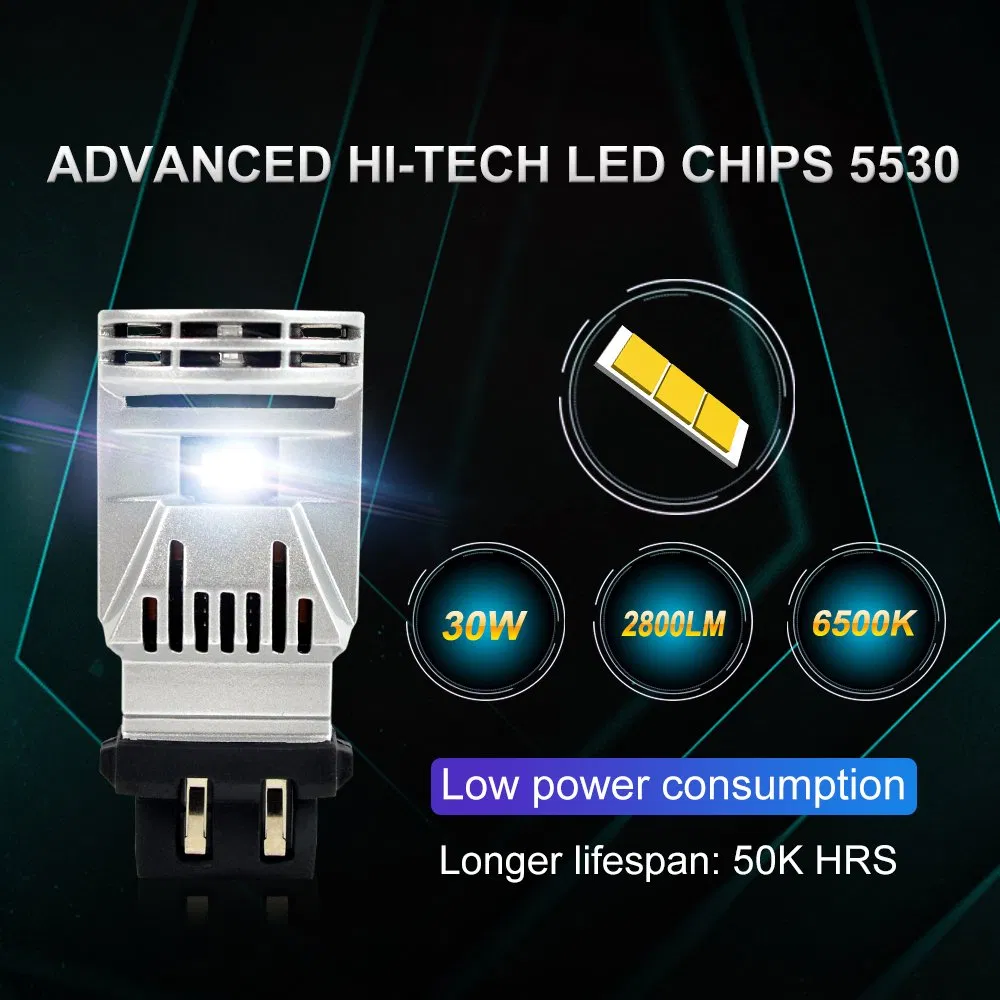 Светодиодная лампа 5530 Chip 2800lm для авто, 12В