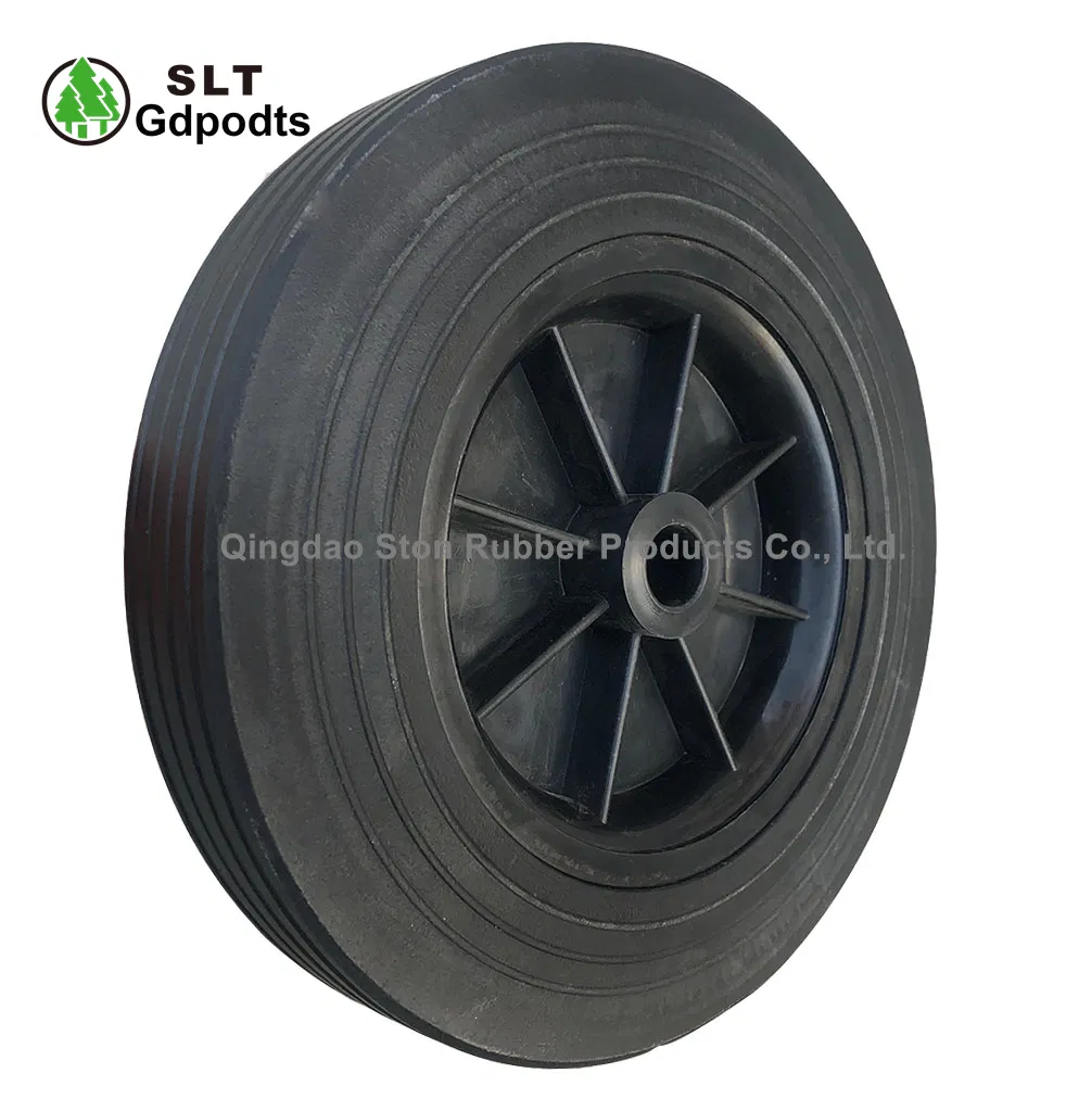 10"X2" Heavy Duty Trolley Wheels Good Quality Rubber