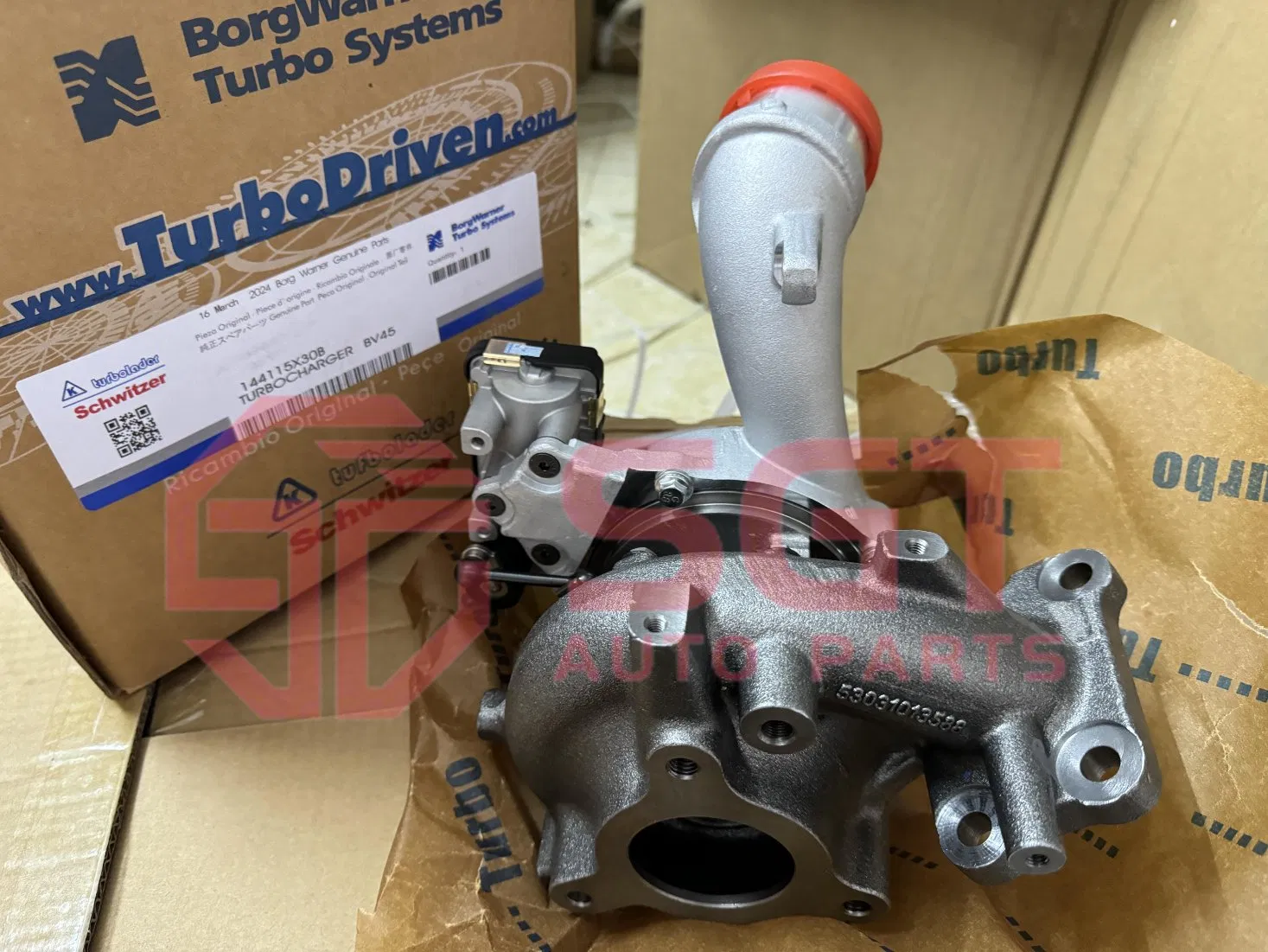 Турбокомпрессор BV45 для Nissan Navara NP300, Pathfinder YD25