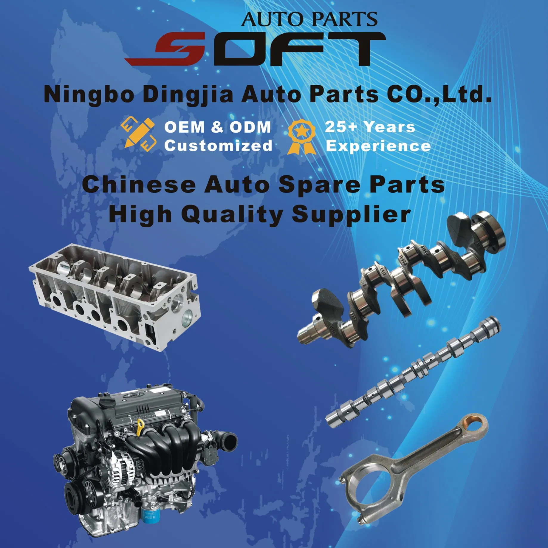 Распредвал для Opel/Chevrolet Aveo 1.6L (93244916/93113800)