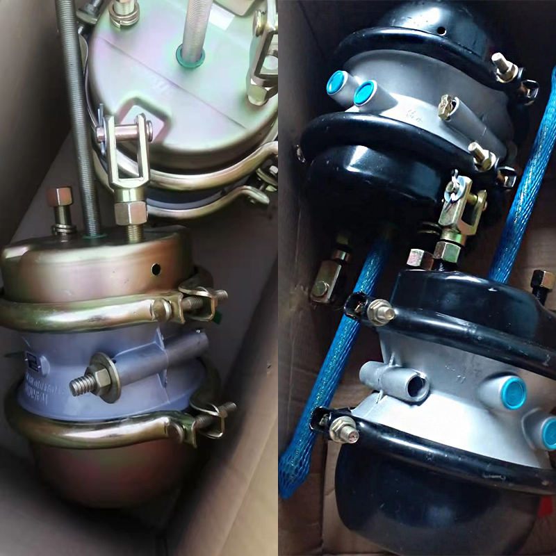 Brake Chamber T30/30dd T24/24dd Double Air Spring Semi Trailer Truck Brake System Diaphragm Piston Booster Sinotruck Truck Parts 3030 Brake
