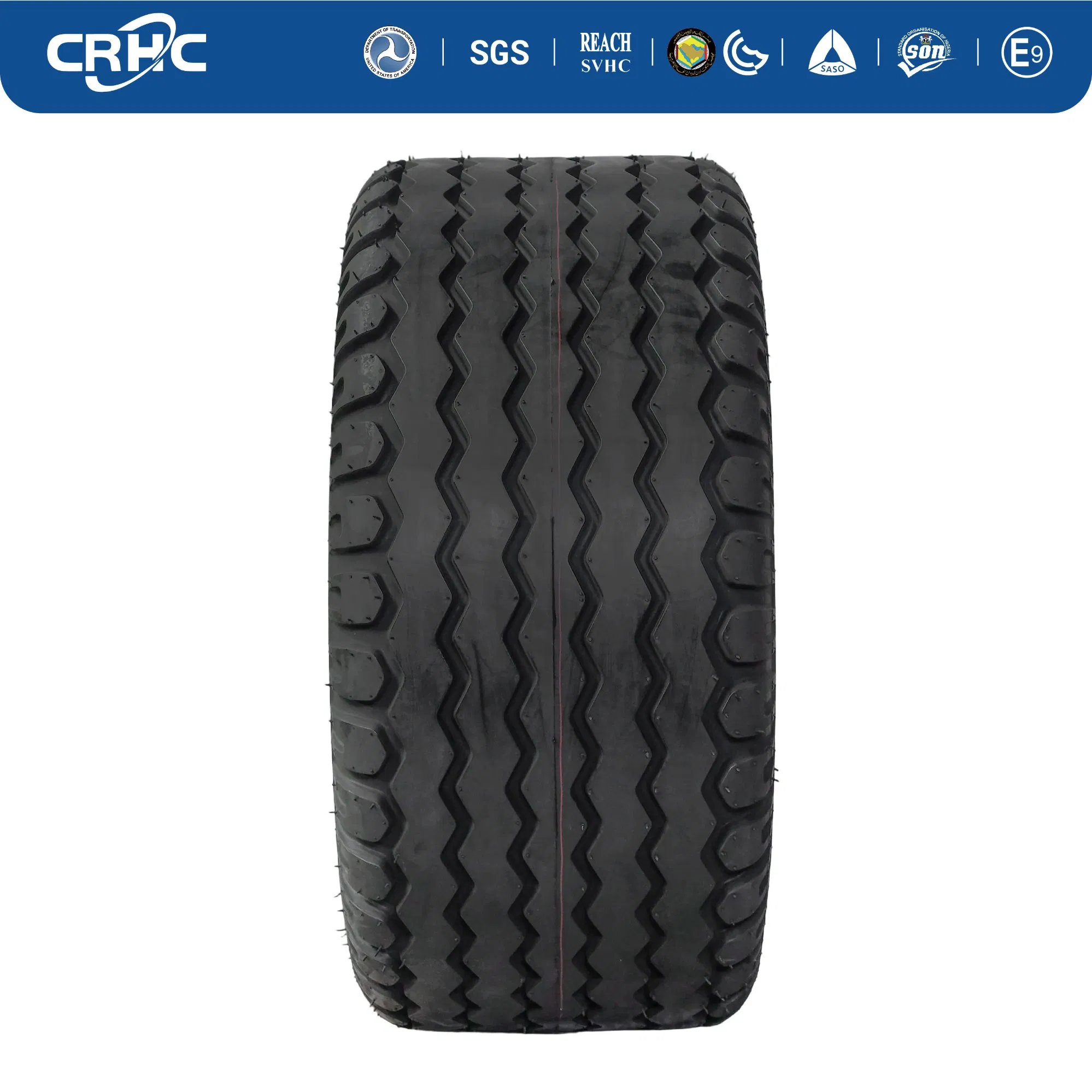 Economical 5.50-16 and 6.00-16 Set of Four Implement Tires for Small Agricultural Trailers, Cost-Effective Bias Ply Farm Tyre Package.