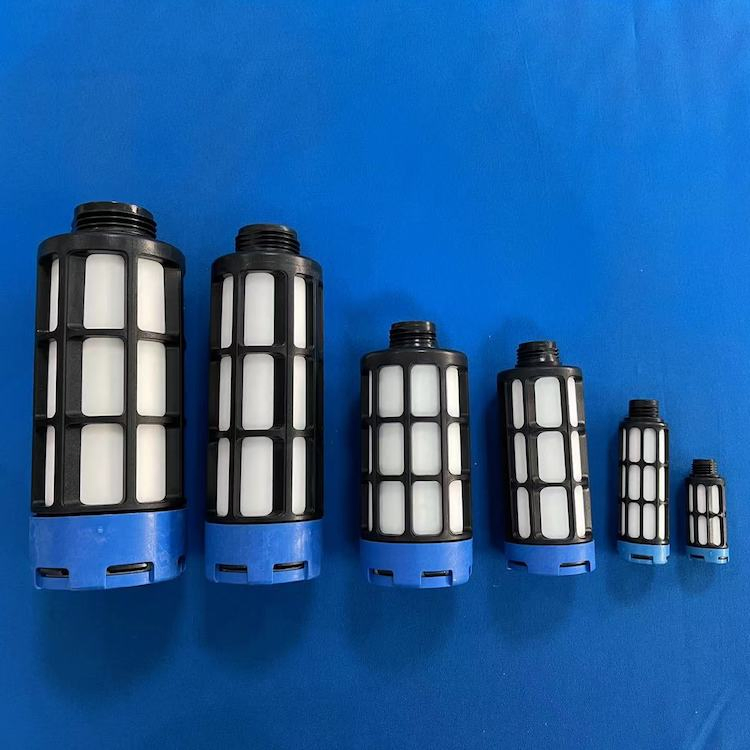 Пневмоцилиндр клапанный глушитель U-1/2