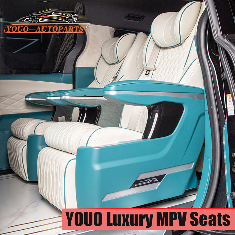 Hot Selling Automotive Electric MPV RV Car Luxury Van Aviation Seats Multifunctional Rear Camper Van Car Seats Interior Upgrades OEM/ODM