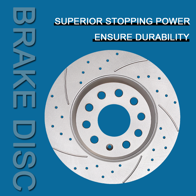 Hot Sale Car Part Brake Kit Drilled and Slotted Brake Disc for BMW Audi Mercedes Benz Lamborghini Nissan Ferrari