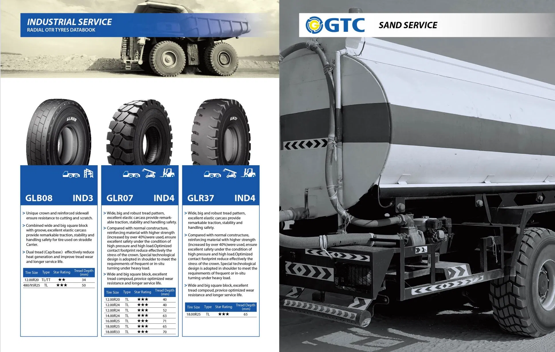 Advance High Speed Crane Tyres 385/95r24 14.00r24 385/95r25 14.00r25 445/95r25 16.00r25 445/80r25 17.5r25 505/95r25 18.00r25 525/80r25 20.5r25 Glb05 Glb07 Gln01