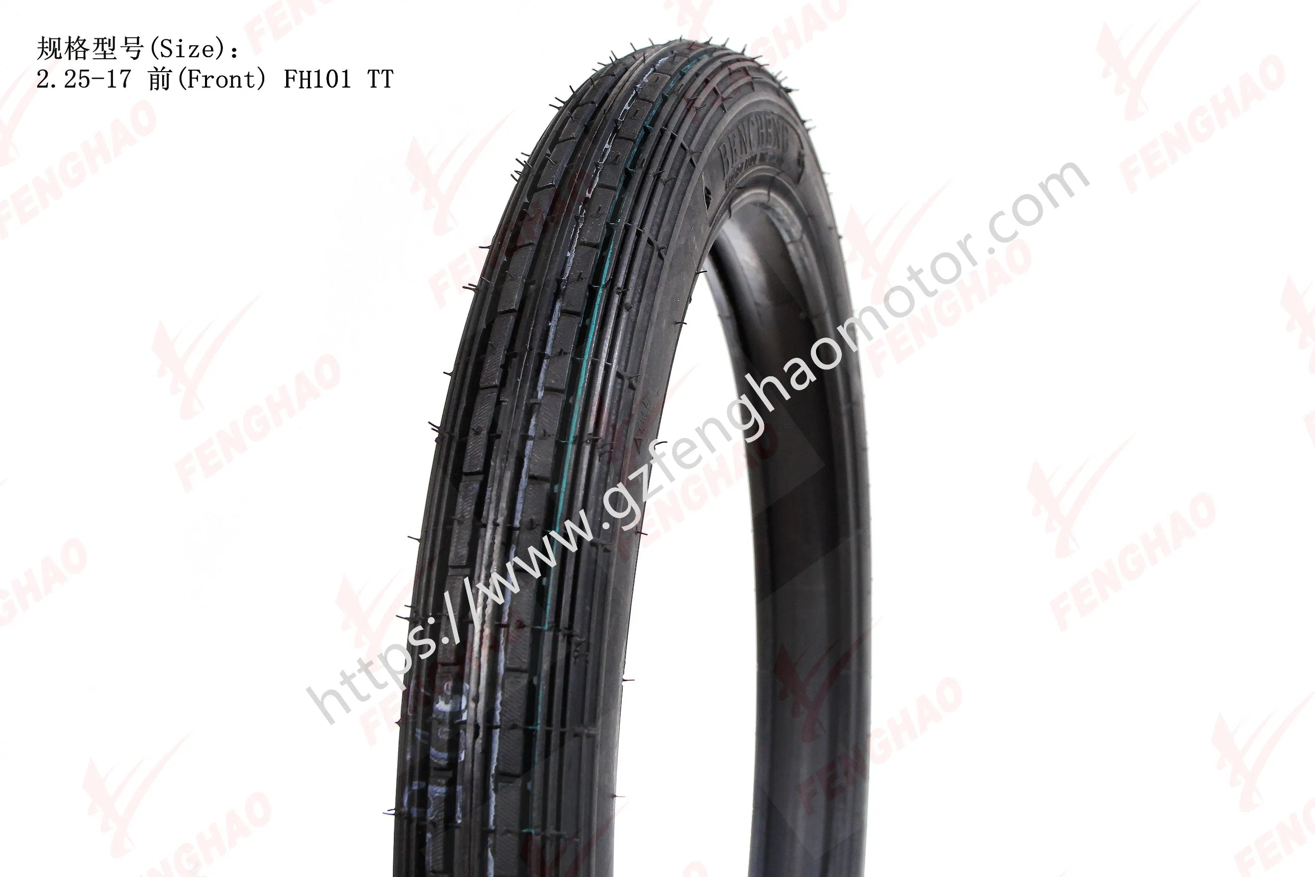 Мотошина бескамерная 2.25-17/2.50-17/2.75-18 FENGHAO