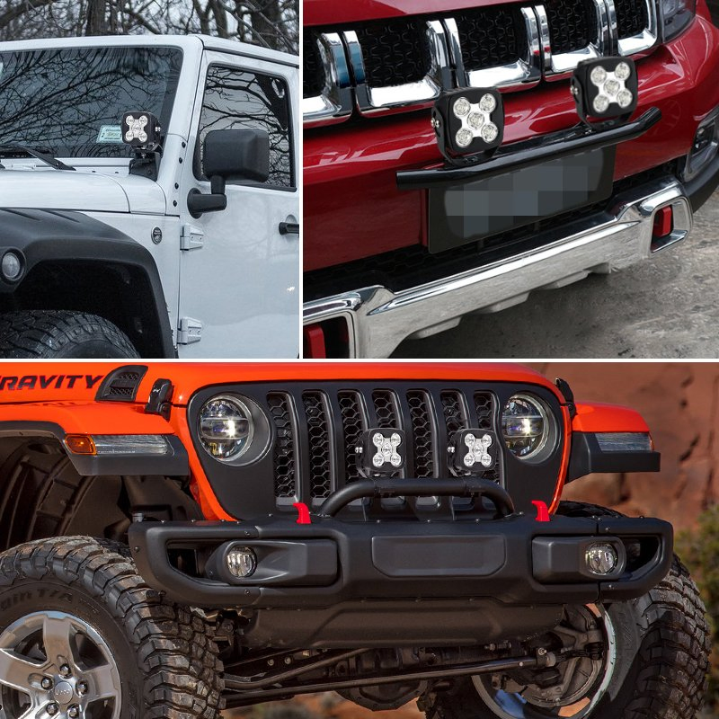 LED рабочая фара 5 дюймов 50Вт Spot/Flood для спецтехники