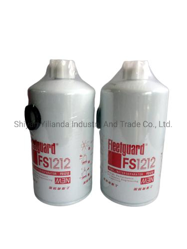 Diesel Engine Truck Fuel Water Separator Fuel Filter for Fleetguard Fs1212 Fs5052 Fs1280