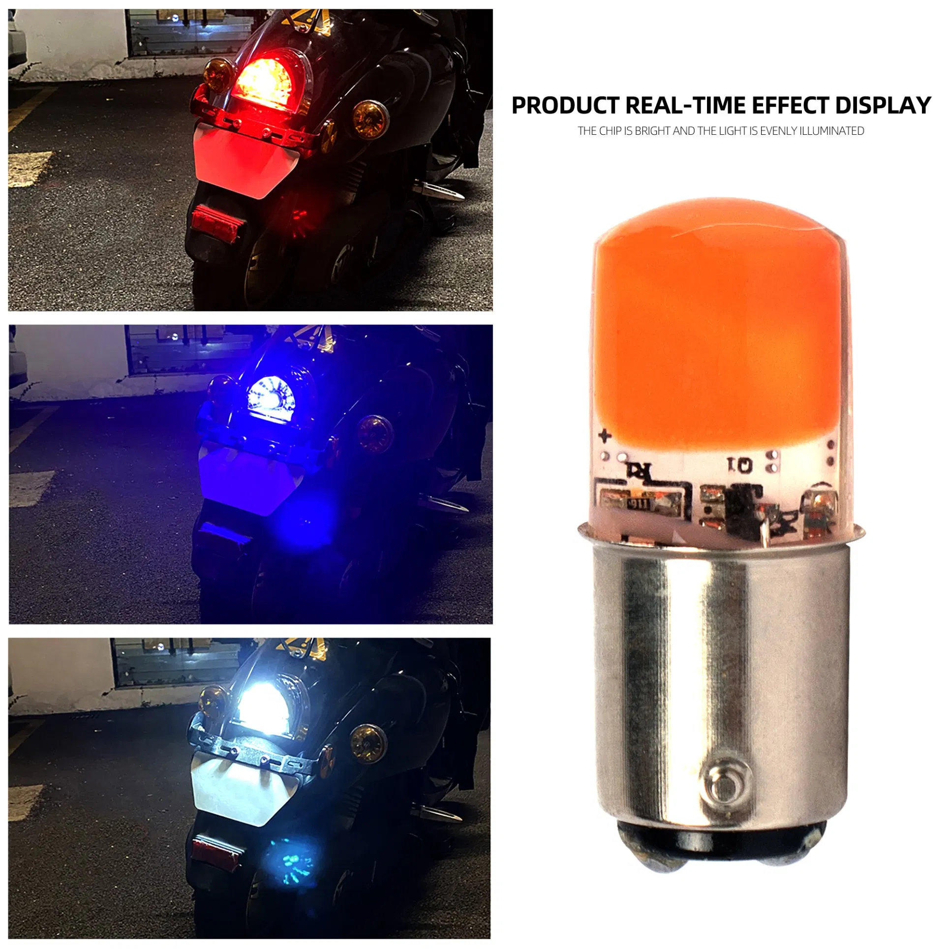 Светодиодный стоп-сигнал 1157 COB 24 Light Flash