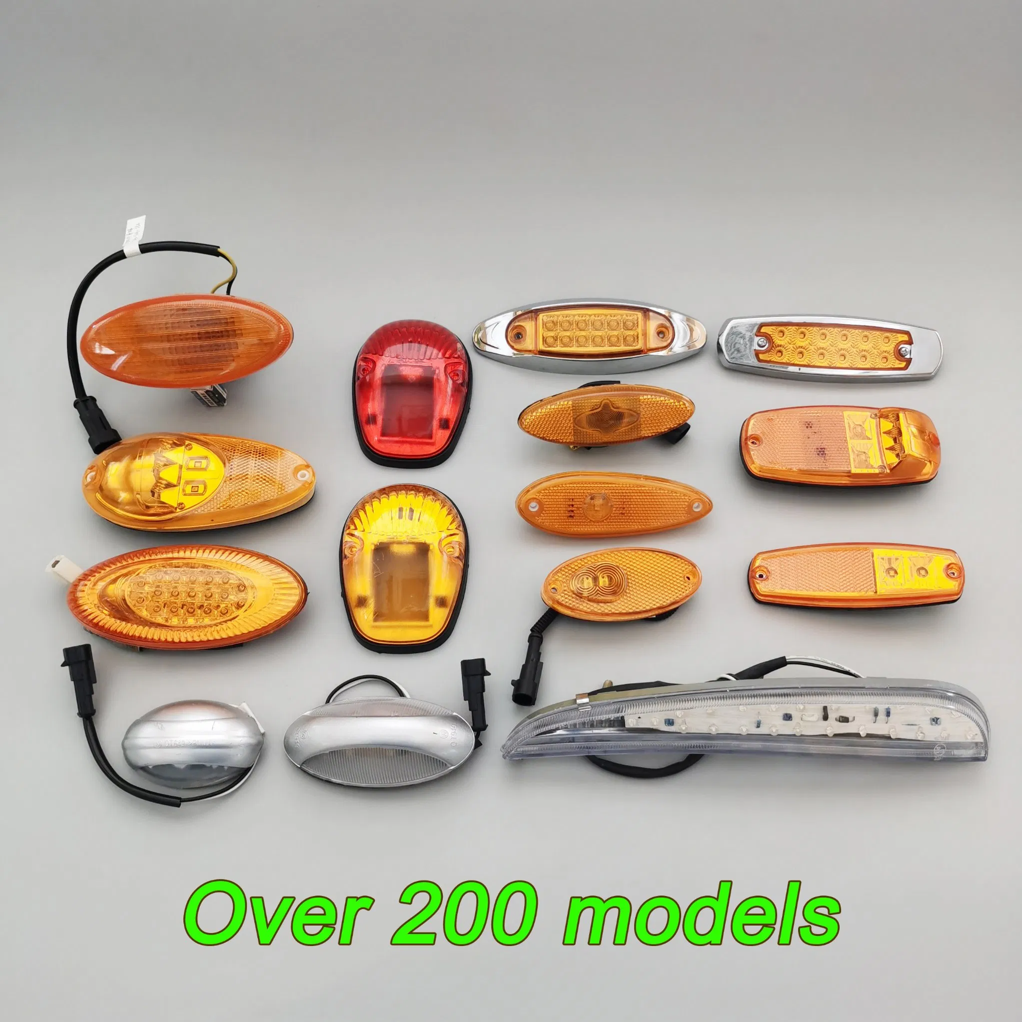 Боковой светодиодный габарит и поворотник для автобуса