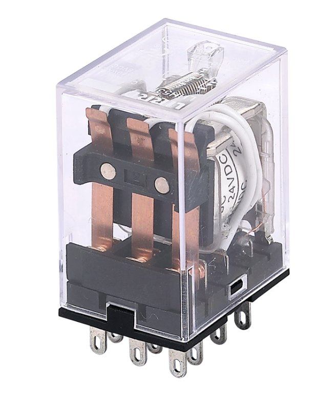 Промежуточное реле HH53P 24V DC220V с розеткой PTF11A