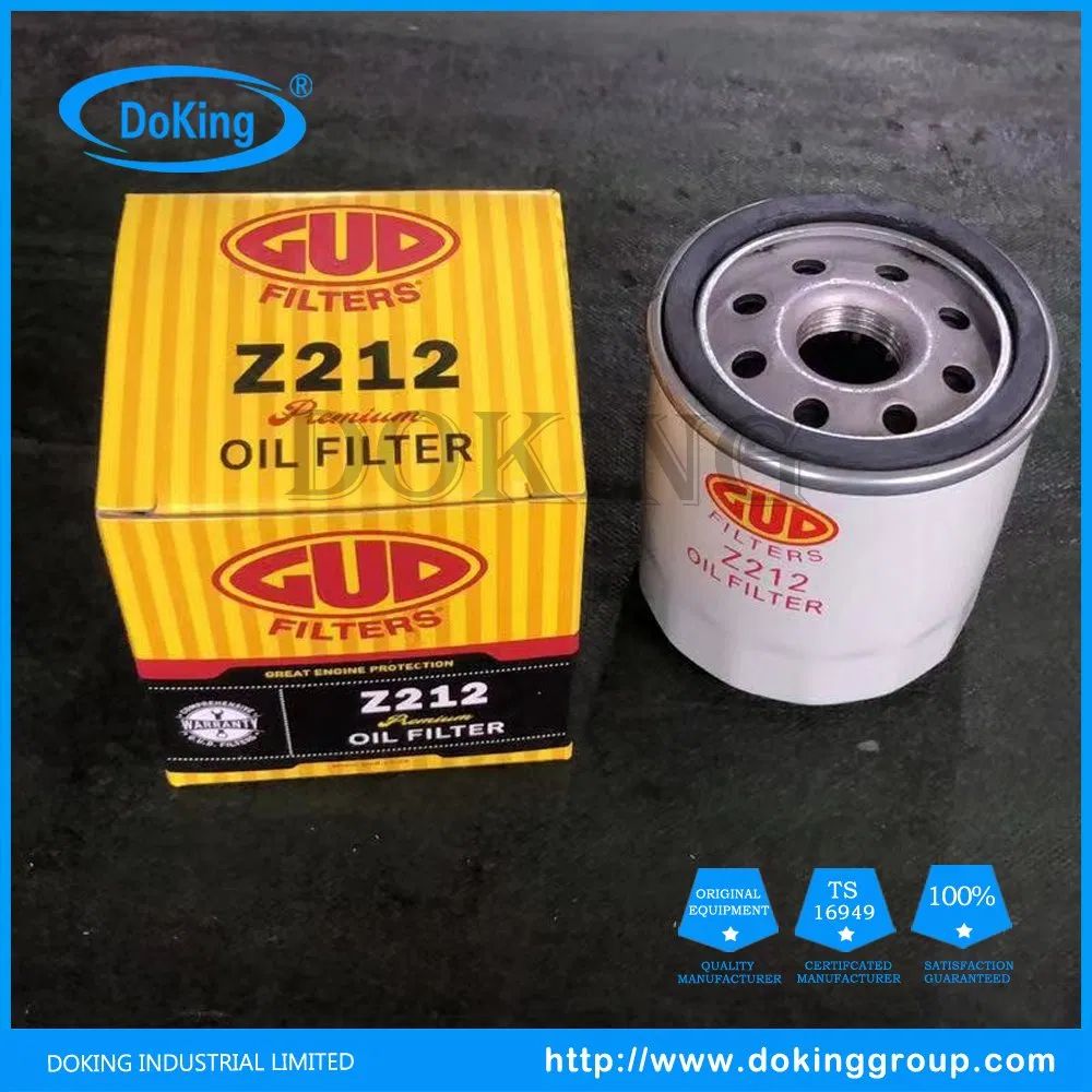Good Price New Packing Gud Oil Filter Z212 for Gud