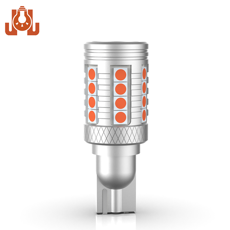 Светодиодная лампа T10 T15 красная для третьего стоп-сигнала