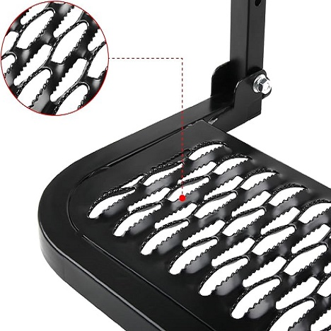 Heavy Duty Stainless Steel Tire Ladder for Safe Vehicle Maintenance