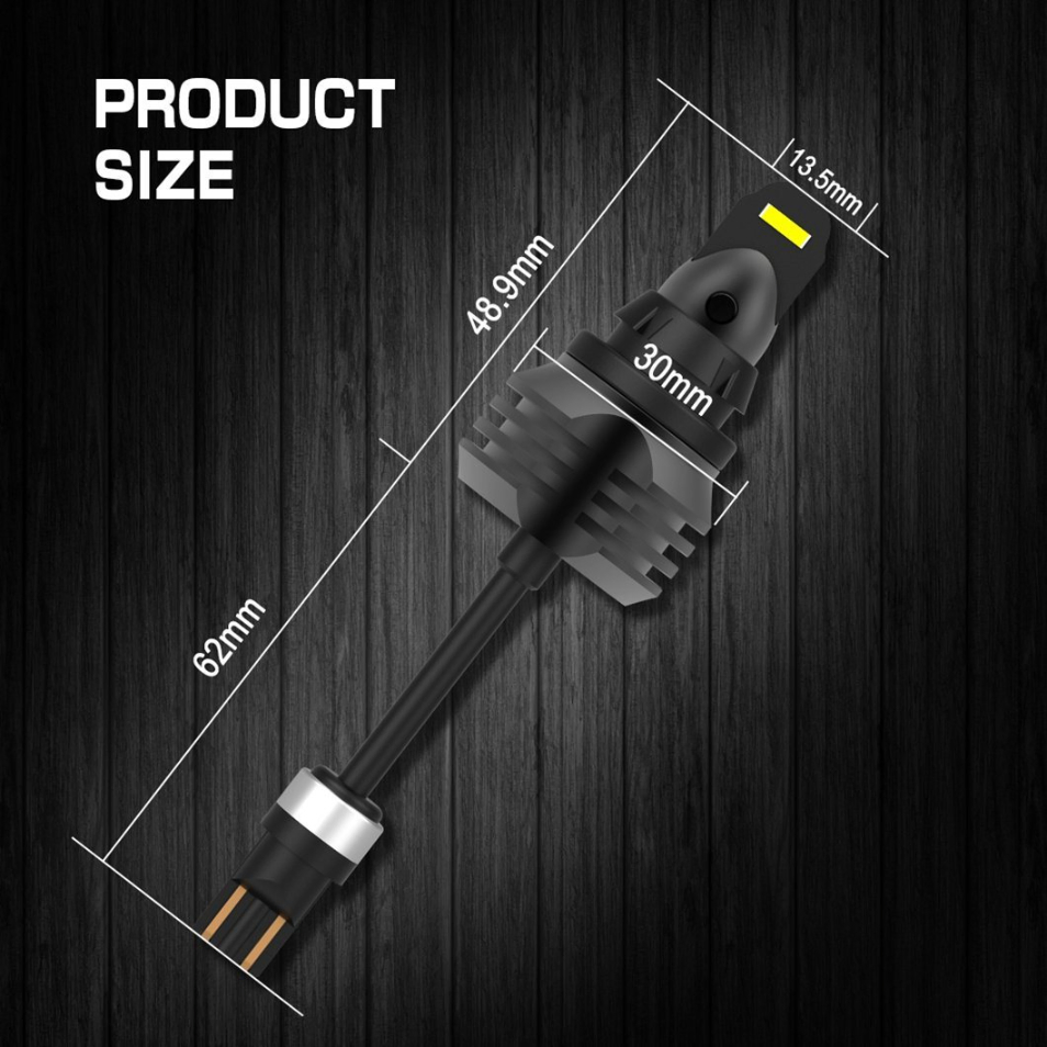 Светодиодная лампа G-View T15 White 3156/3157/7440/7443/921