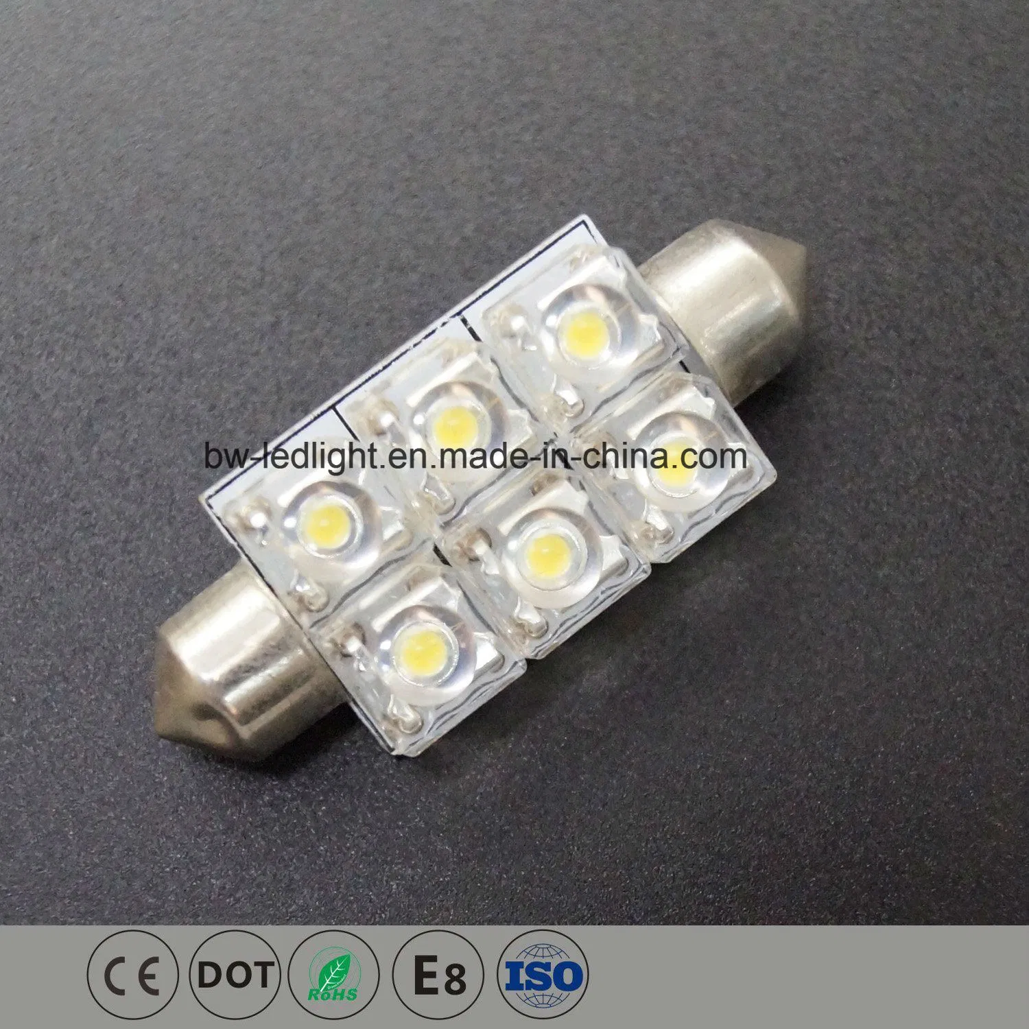 Светодиодная лампа Festoon 41мм для авто (S85-41-006Z05SN)