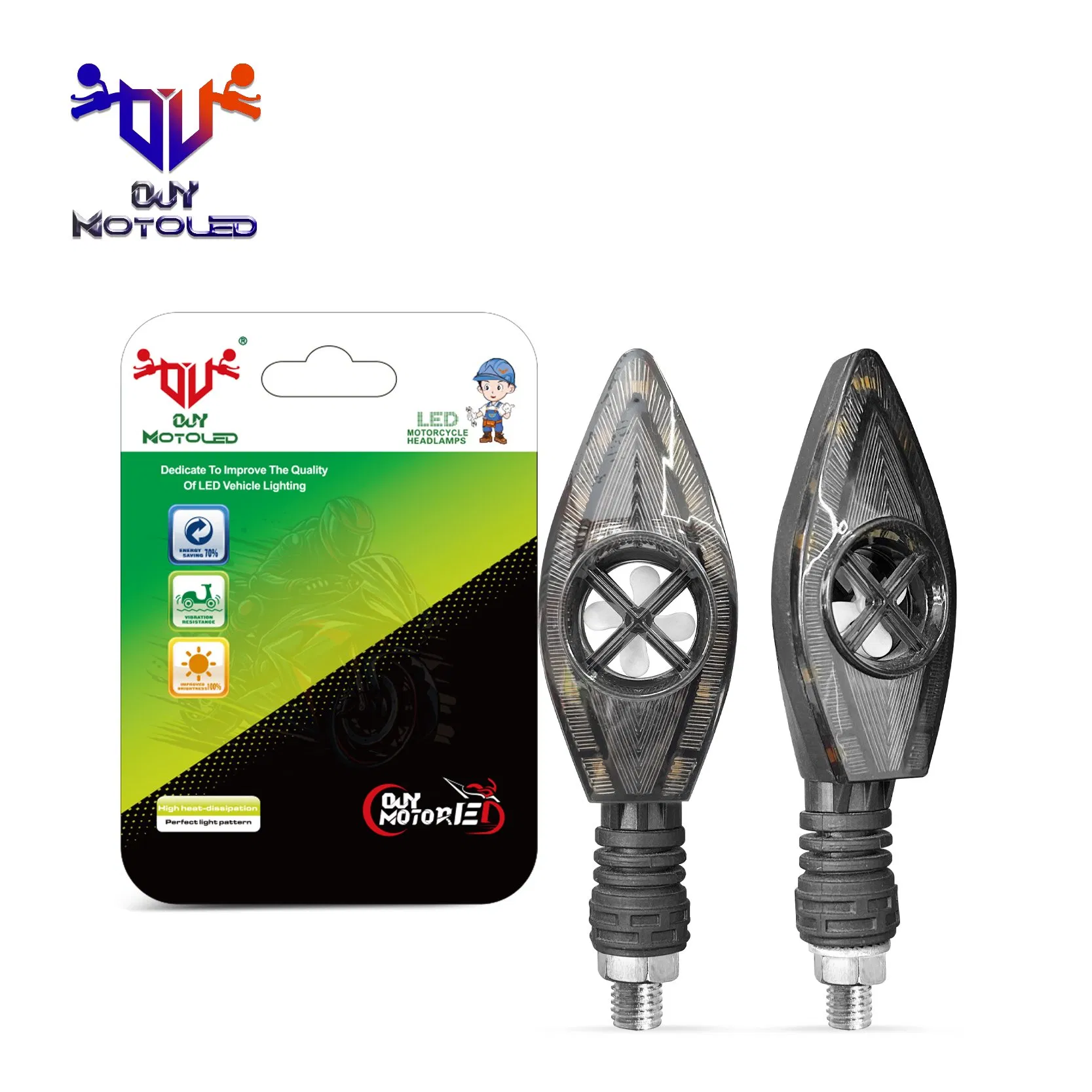 Универсальный светодиодный поворотник для мотоцикла