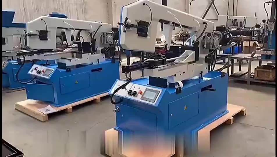 Высокоточный многофункциональный вертикальный промышленный ленточный станок для резки нержавеющей стали