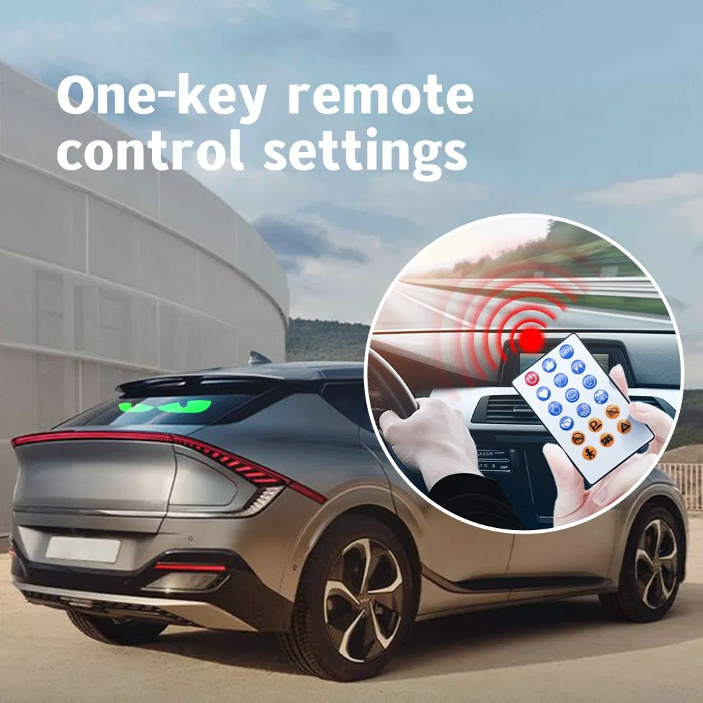 Дьявольский глаз LED экран для лобового стекла авто