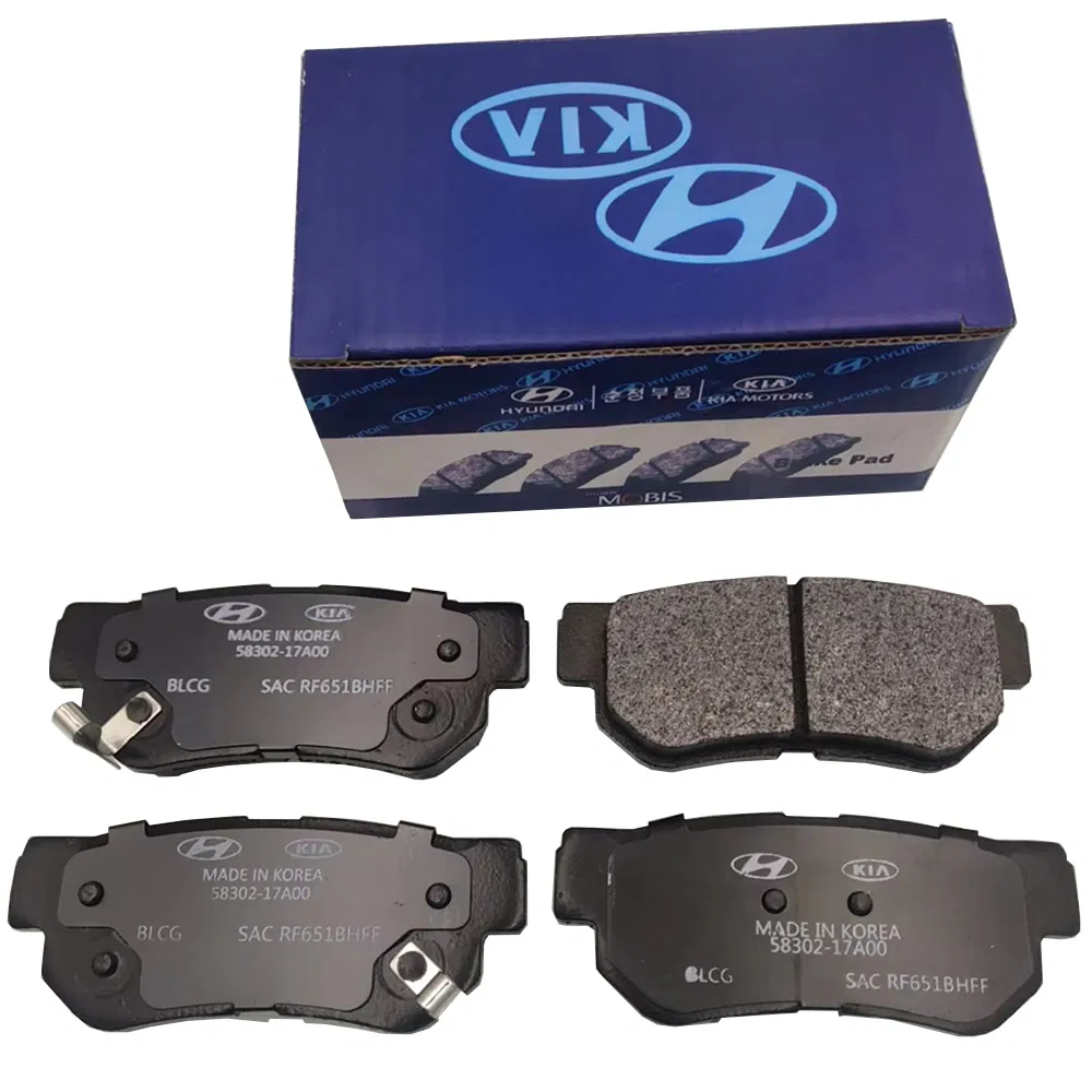 Wholesale Price Car Accessory Auto Parts OEM ODM 58302-17A00 Ceramic Disc Front Brake Pads for Hyundai/Toyota/BMW/Chery/Geely/Byd/KIA