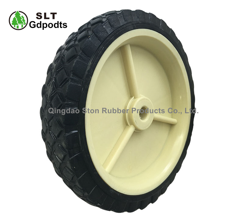 8 Inch Rubber Wheel for Trolley
