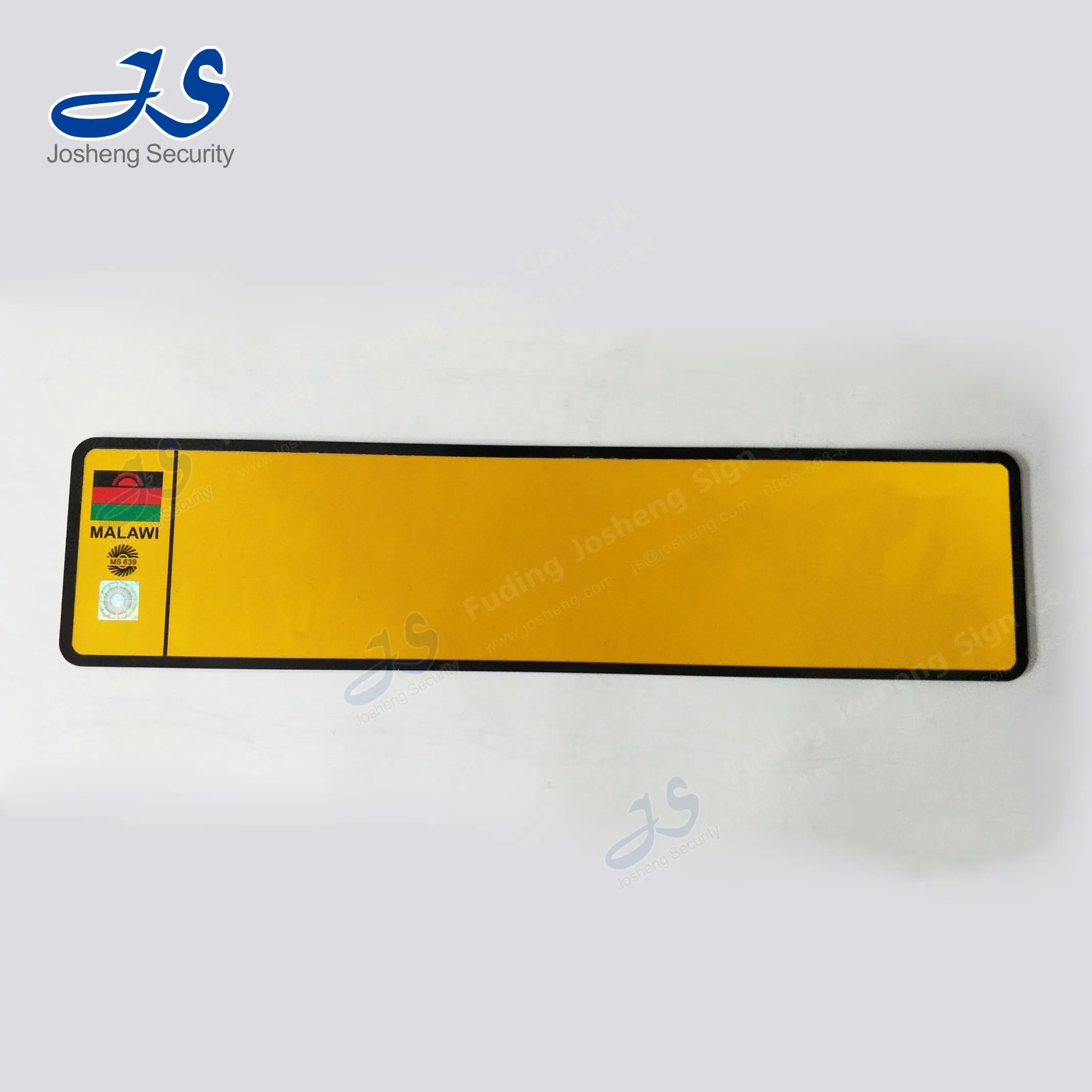 Malawi Blank Number Plate, Car Plate, License Plate, Registration Plate