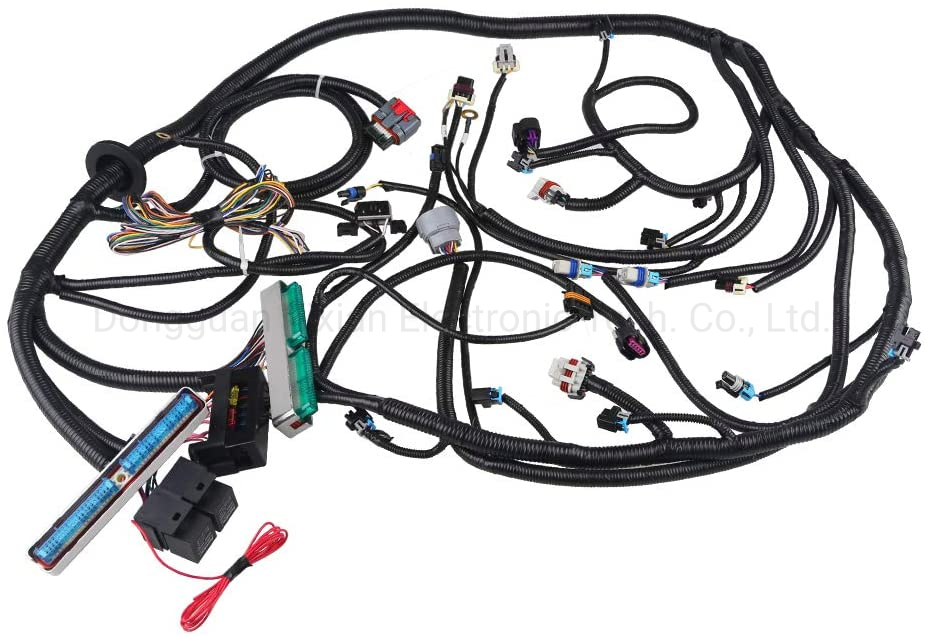 Electronic Cable Assembly Golf Automotive Engine Universal Wire Harness