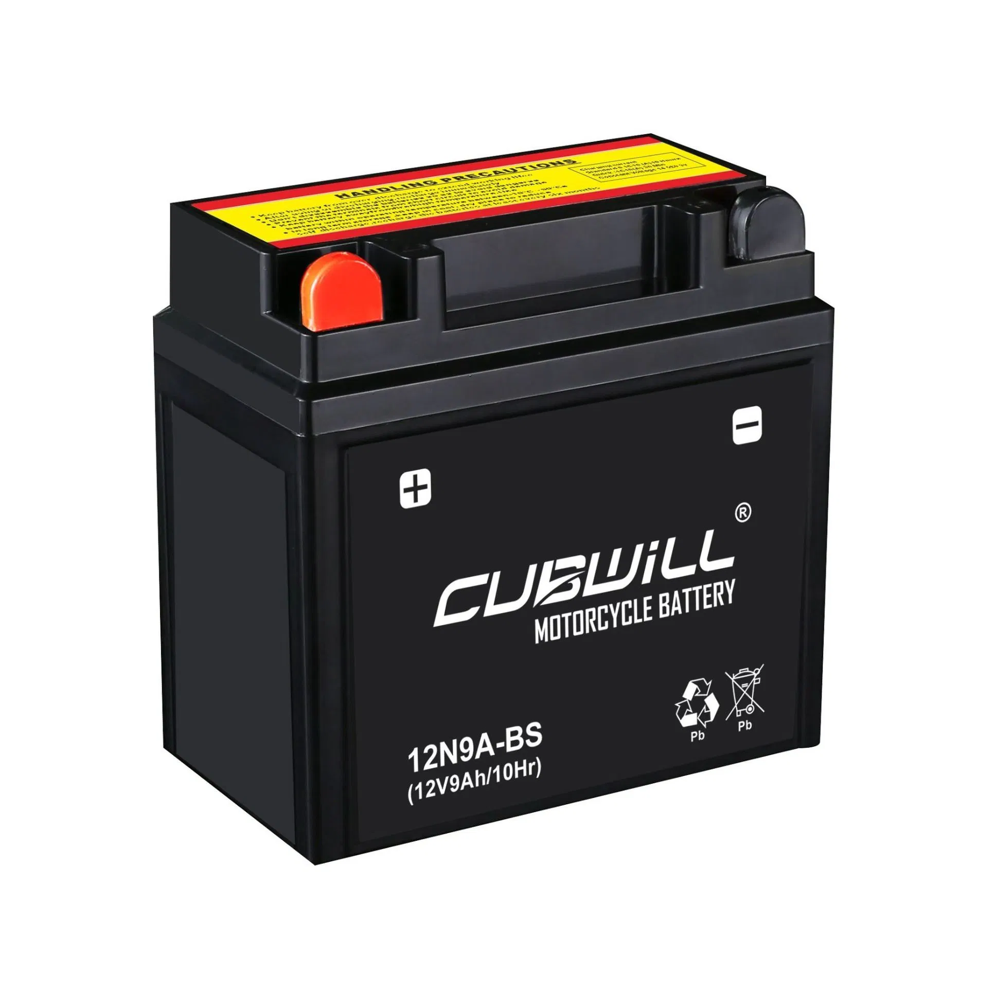 Motorcycle Spare Parts 12n9-BS 12V 9ah Sealed Mf AGM Lead Acid Motorcycle Motorbike Battery