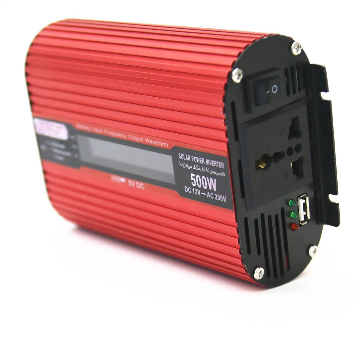 Автомобильный инвертор 500Вт 220В с LCD дисплеем