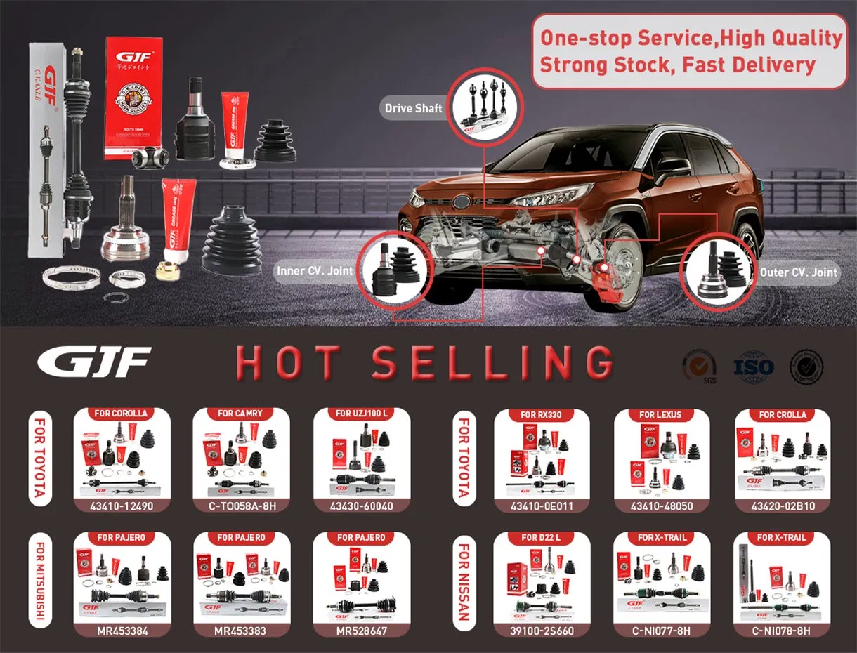 ШРУС (приводной вал) для иномарок Toyota, Honda, Nissan, Mazda