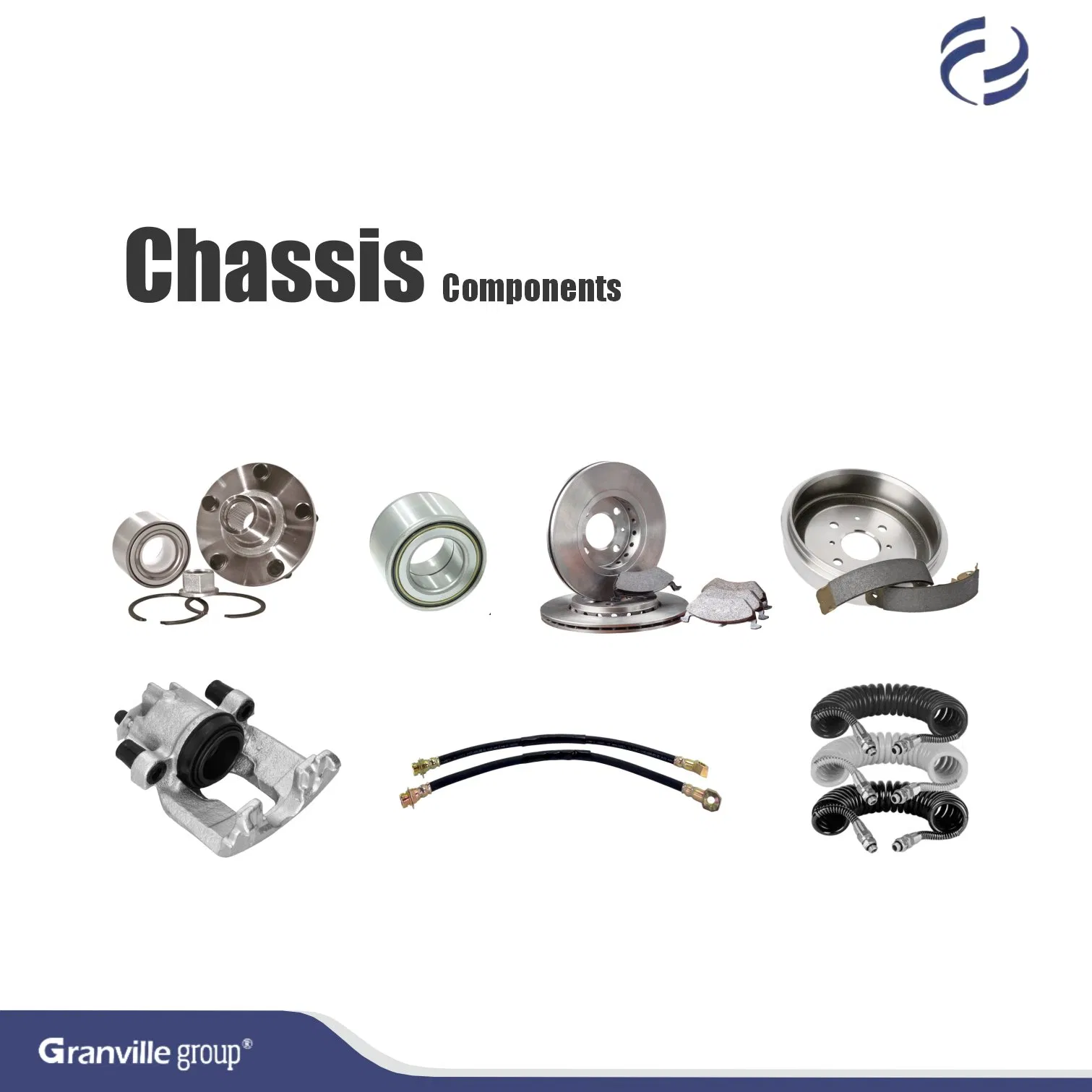 Комплектующие ходовой части GILPLUS: ступицы, тормозные диски, колодки