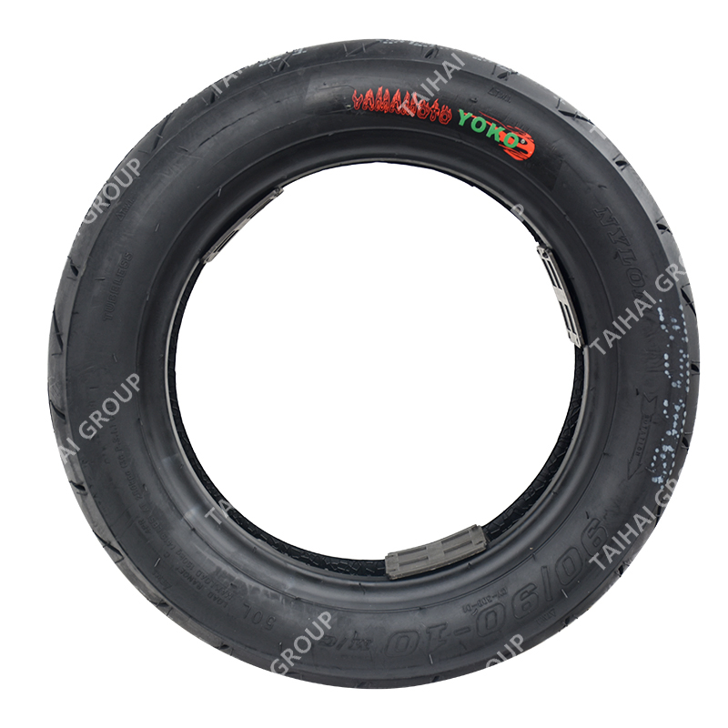 Мотошина Yamamoto 90/90-10-TL, 53% резины
