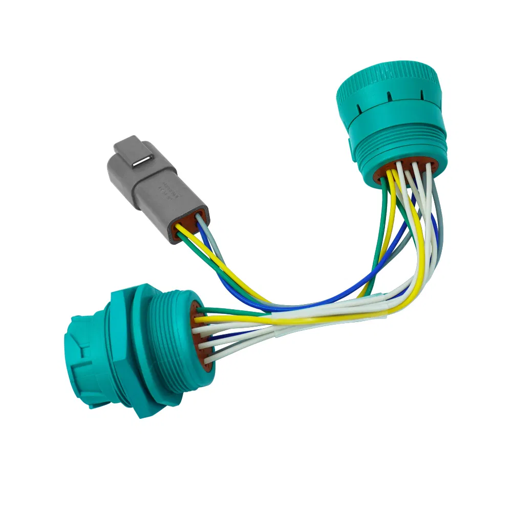 Адаптер J1939 Type 2 Plug to Receptacle с кабелем DT04-4