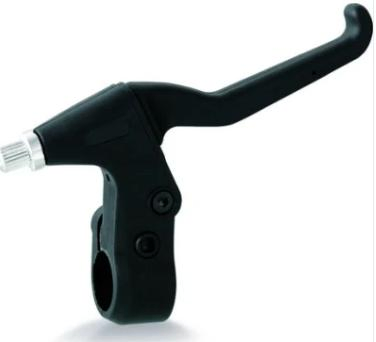 Рычаг тормозной для велосипеда (3 пальца, черный)