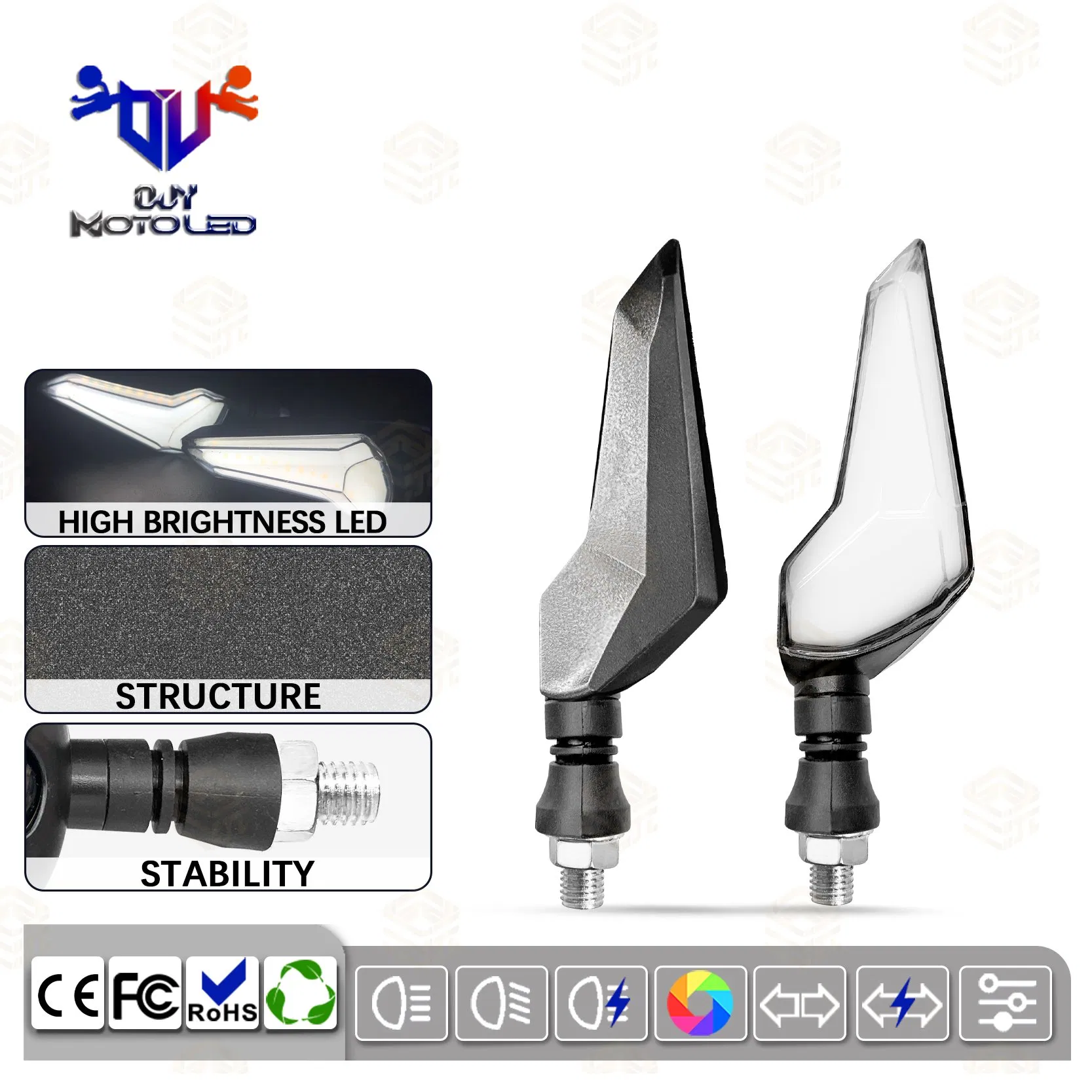 Светодиодные поворотники для мотоцикла